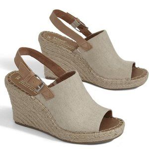 TOMS Monica Wedge Heel Women's Size 8 Lightly used